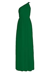 A-line Chiffon Beaded One Shoulder Evening Dress/Prom Dress/Party Dress/Wedding Dress 