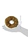 Copa Judaica Chewish Treat 6-Inch Diameter Bagel Cream Cheese Squeaker Plush Dog Toy, Large