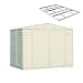 DuraMax Model 00114 8x6 DuraMate Vinyl Storage Shed with foundation