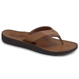 Scott Hawaii Men's Brown Niu Flipflops, SHIPPED SAME DAY FREE SHIPPING!
