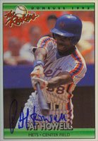Pat Howell, New York Mets, 1992 Donruss The Rookies Autographed Card