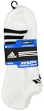 adidas Mens Cushioned 3STR 3-Pack No Show Sock