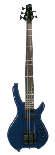 LightWave Saber Bass Hybrid 5-String Fretted, Xenon Blue