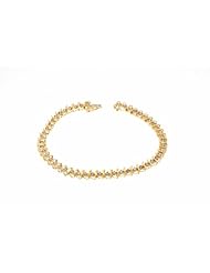 10K Yellow Gold Diamond Bracelet