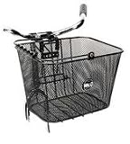 BASKET WALD 933 FRONT QR MESH STEM MOUNT BLK 13X9X