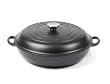 Le Creuset Enameled Cast-Iron 3-1/2-Quart Braiser, Black Onyx