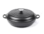 Le Creuset Enameled Cast-Iron 3-1/2-Quart Buffet Casserole, Black Onyx