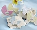"Baby is Blooming!" Plantable Wildflower Favors (Set of 12) Carriage Baby Shower Favors