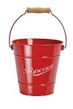 Red Enamel Popcorn Bucket  from The Contemporary Home