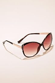 Tinted Enamel Tip Sunglasses