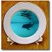 Bottlenose dolphin - 8 Inch Porcelain Plate