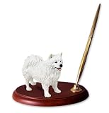 American Eskimo Dog Desk Set