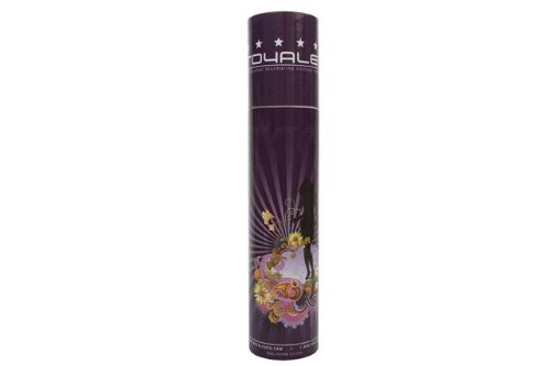 Royale Infinite 18-9mm Deep Purple Tourmaline Clipless Curling Iron 110v-220v + Royale Shampoo and Conditioner