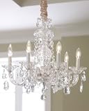 Schonbek SixLight Crystal Chandelier