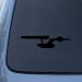 STAR TREK ENTERPRISE - Vinyl Decal Sticker #A1135 | Vinyl Color: Black