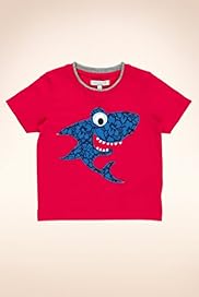 Pure Cotton Shark AppliquÃƒÂ© T Shirt
