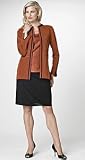 Apparel : TRIMMED CINNABAR JACKET BY EXCLUSIVELY MISOOK