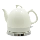MODERN DESIGN Chineese Electric Cordless Ceramic Kettle - White. SAME DAY DISPATCH
