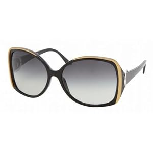 Authentic Bvlgari Sunglasses 8035 TOP GOLD ON BLACK GRAY GRADIENT 50288G