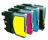10 Pack (4 BLK, 2 of each color) Non OEM Ink for LC61 Brother DCP 165C MFC 250C 255CW 290C 295CN 385CW 490CW 585CW 790CW 5490CW 5890CW 6490CW 31fB4Xr3XRL. SL160 10 Pack (4 BLK, 2 of each color) Non OEM Ink for LC61 Brother DCP 165C MFC 250C 255CW 290C 295CN 385CW 490CW 585CW 790CW 5490CW 5890CW 6490CW