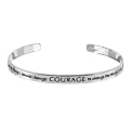 Sterling Silver Serenity Prayer Bangle