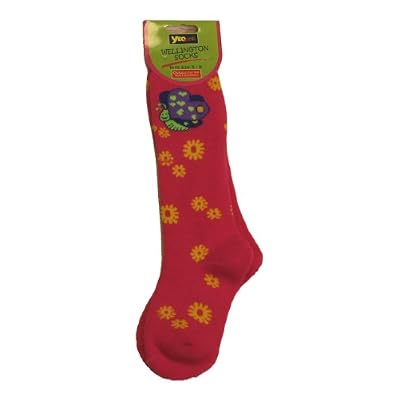 Yeominis Butterfly Wellington Socks Size 5-8
