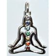 Lotus Position Chakra Pendant