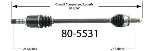 Empi 80-5531 CV Joint Half-Shaft Assembly On Sale