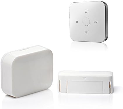 iHomeware ZigBee HA Smart Home Alert Wireless Security Alarm System Window/Door Sensor with Hub