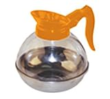 Plastic 64 Oz. Decaf Coffee Decanter With Stainless Steel Base