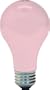 General Electric 97484 100-Watt 1330-Lumen Decorative A19 Incandescent Light Bulb, Pink, 2-Pack
