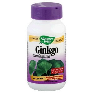Nature's Way - Ginkgo (Standardized), 60 capsules