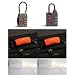 Brushed Nickel Cable and Sport Silver TSA Lock Set