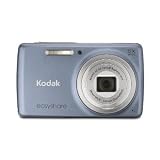Kodak EasyShare M552 14 MP Digital Camera with 5x Optical Zoom and 2.7-Inch LCD - BlueGray