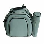 Papush Heather Diaper Bag with Charcoal Trim - Free Shipping
