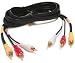 Recoton 3' Composite Video and Stereo Audio Cable