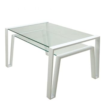 Leitmotiv - Table Basse Slide - Transparent