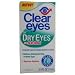 INDICATIONS: Clear Eyes Acr Rapid Relief Eye Drops is a uniquely formulated eye drop that rapidly relieves burning and irritation, and removes redness caused by pollen, dust and smoke, while protecting your eyes against further irritation. Clear eyes Acr has three active ingredients: an astringent that helps clear the eye; a redness reliever; and a lubricant, that protects and moisturizes dry, irritated eyes. Use: For the temporary relief of redness due to minor eye irritation, for protection against further irritation and for temporary relief of burning and irritation due to dryness of the eye