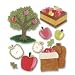 Jolees  Boutique Themed Ornate Stickers, Apple Cider