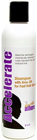 Shampoo for Fast Black Hair Growth Emu Oil Moisturizing Shampoo for Dry Hair Shipping Fast