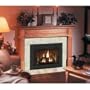 Claremont Flush Fireplace Mantel in Medium English Chestnut