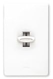 Lutron Electronics Glyder Incandescent Slide Dimmer Switch, White #GL600-H-WH