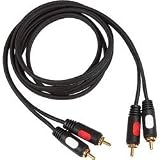 AV Link Dual RCA-RCA Cable, 6 Foot