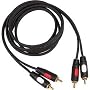 AV Link Dual RCA-RCA Cable, 6 Foot