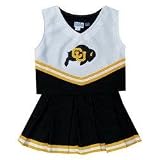 Colorado Golden Buffaloes NCAA Cheerdreamer Two-Piece Uniform (Black 3T)
