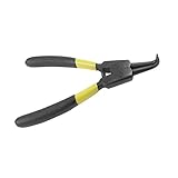 uxcell ベント ノーズプライヤー クリップ 内部リング ウォッチ ジュエリー ツール 5.9"長