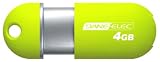Dane Elec - Capless - Cl&eacute; USB - 4 Go - Vert