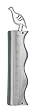 Patridge Mezuza by Shraga Landesman ( 6.5" L )