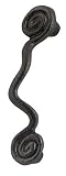 Atlas Homewares 2163-I 3-3/4-Inch Signature Scroll Wave Pull, Iron