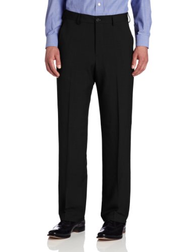 Van Heusen Men's Big -Tall Flat Front Crosshatch Pant